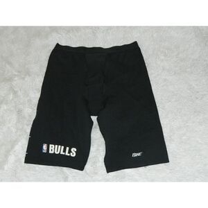 Bike  Chicago Bulls Logo Shorts Mens Adult Large Black Vintage Retro NBA‎ 90s